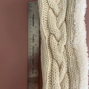 Reversible Fleece Knit Winter Headband